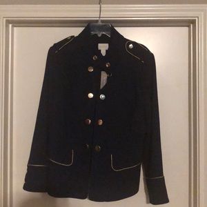 Chico’s Navy Military jacket